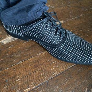 ASOS rhinestone crystal dress shoe’s & socks